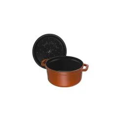 Staub Cocotte Rotonda - 26 Cm, Cannella -Coltelli 40511 295 0 5