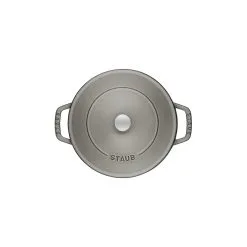 Staub Tegame Chistera Rotondo - 28 Cm, Grigio Grafite 10 Staub Tegame Chistera Rotondo - 28 Cm, Grigio Grafite -Coltelli 40511 470 0 5