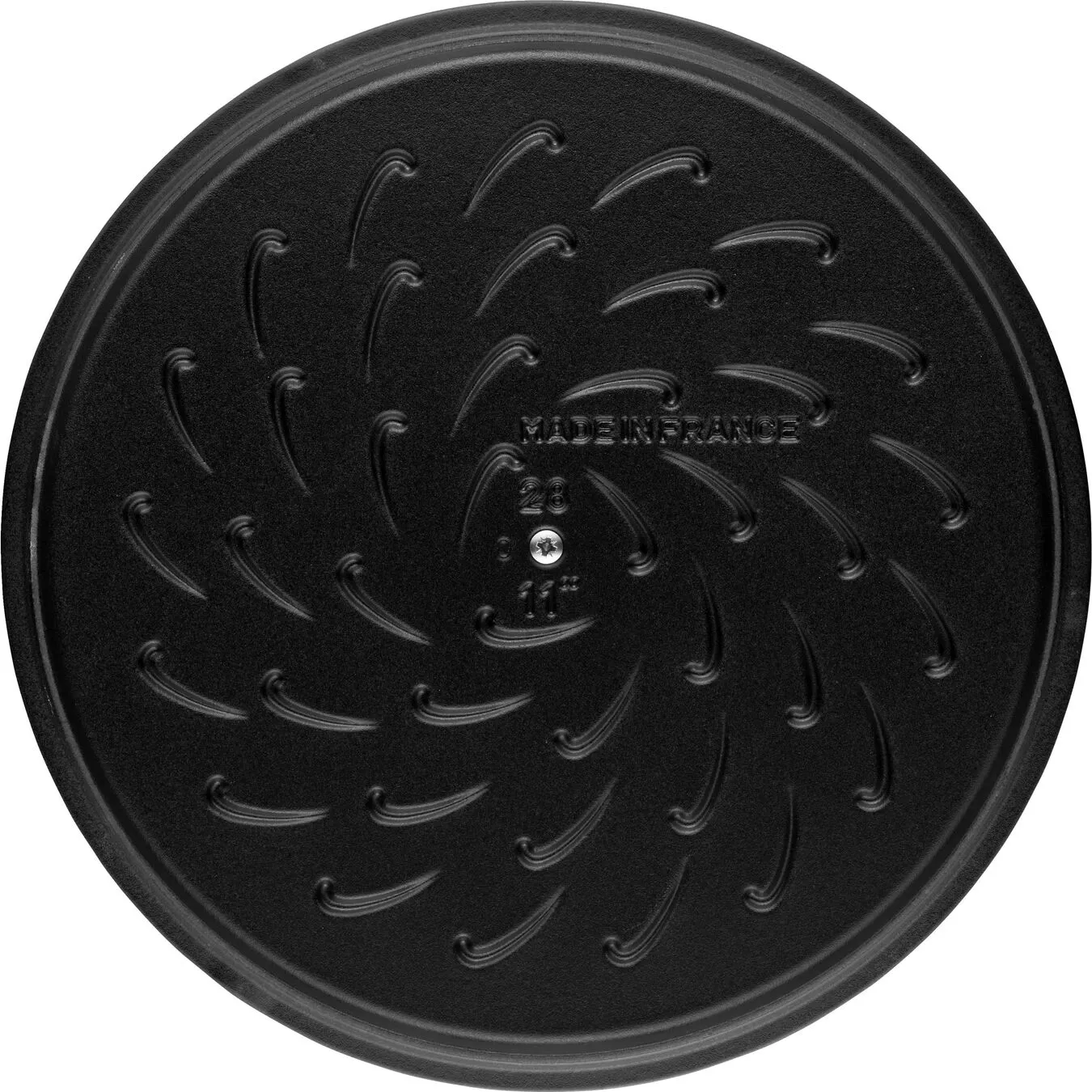 Staub Tegame Chistera Rotondo - 24 Cm, Grigio Grafite 2 Staub Tegame Chistera Rotondo - 24 Cm, Grigio Grafite - immagine 2