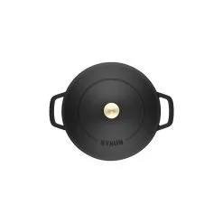 Staub Tegame Chistera Rotondo - 28 Cm, Nero -Coltelli 40511 472 0 5