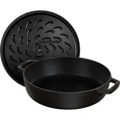 Staub Tegame Chistera Rotondo - 24 Cm, Nero -Coltelli 40511 473 0 2