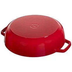 Staub Tegame Chistera Rotondo - 28 Cm, Ciliegia -Coltelli 40511 474 0 3
