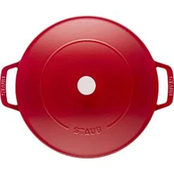 Staub Tegame Chistera Rotondo - 24 Cm, Ciliegia 8 Staub Tegame Chistera Rotondo - 24 Cm, Ciliegia -Coltelli 40511 474 0 5