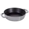 Staub Padella Con 2 Maniglie - 20 Cm, Ghisa, Black Matt