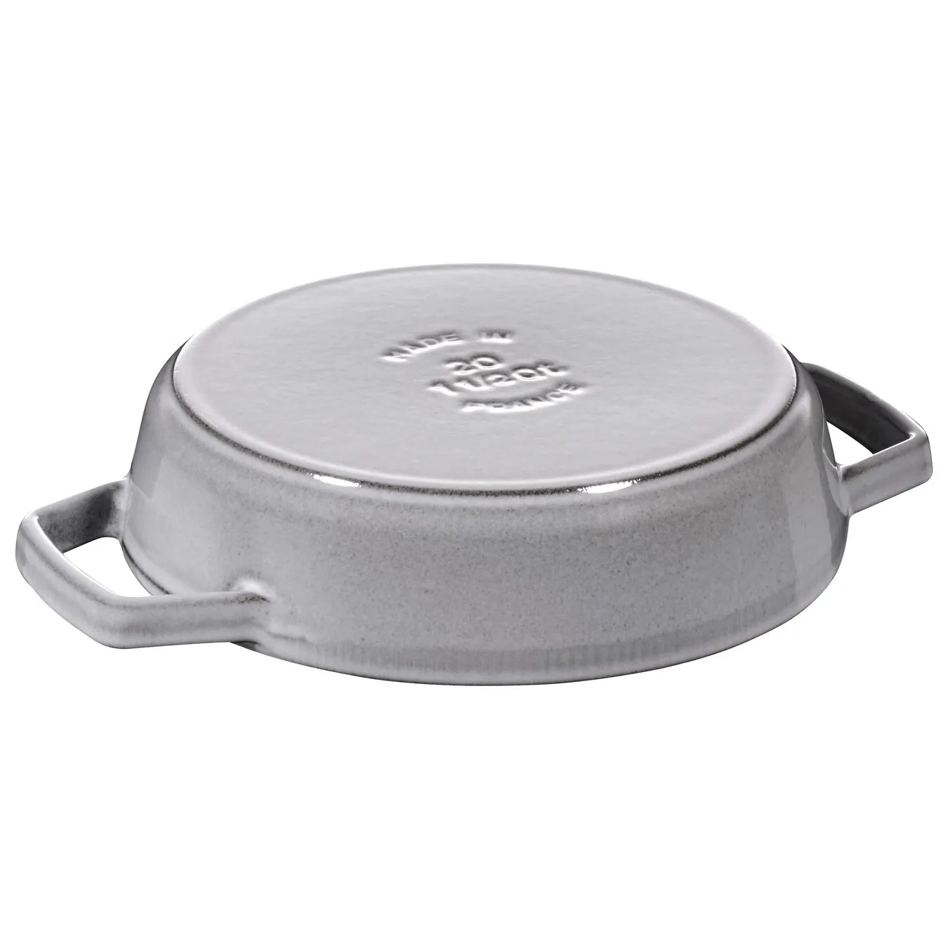 Staub Padella Con 2 Maniglie - 20 Cm, Ghisa, Black Matt 2 Staub Padella Con 2 Maniglie - 20 Cm, Ghisa, Black Matt - immagine 2
