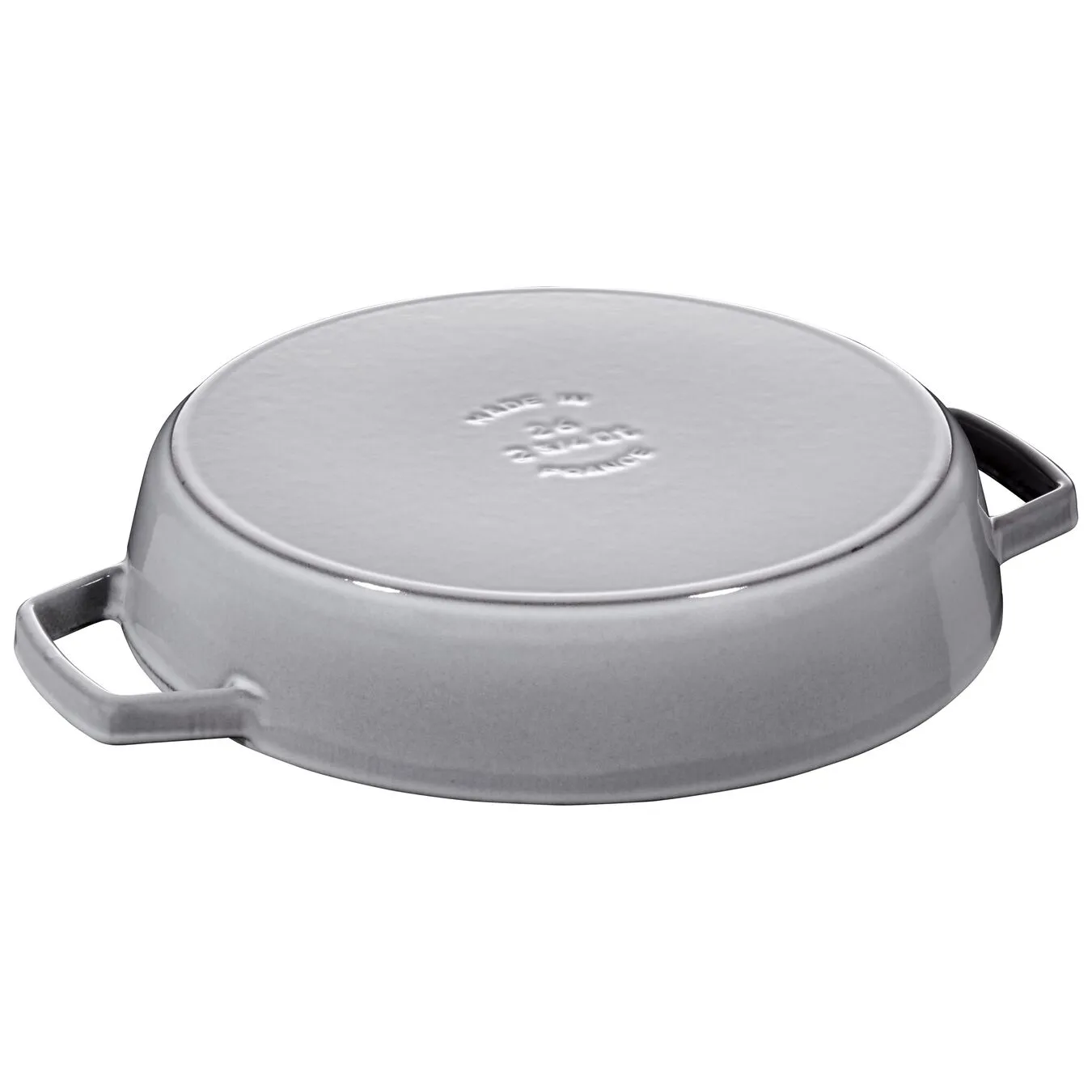 Staub Padella - 26 Cm, Ghisa, Black Matt 2 Staub Padella - 26 Cm, Ghisa, Black Matt - immagine 2