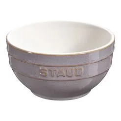 Staub Ciotola Rotonda - 12 Cm, Colore Grigio Antico