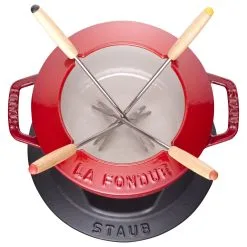 Staub Set Per Fonduta - 8-pz., Ghisa -Coltelli 40511 973 0 2