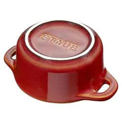 Staub Mini Cocotte Rotonda - 10 Cm, Rame Antico -Coltelli 40511 999 0 5