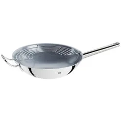 Zwilling Wok - 32 Cm, 18/10 Acciaio Inossidabile, Ceraforce Ultra -Coltelli 40992 032 0 5