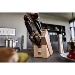 Zwilling Set Di Coltelli Con Ceppo - 8-pz., Naturale -Coltelli 424415690