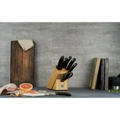 Zwilling Set Di Coltelli Con Ceppo - 8-pz., Naturale -Coltelli 424415735