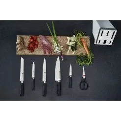 Zwilling Set Di Coltelli Con Ceppo Con Sistema Autoaffilante - 7-pz., Bianco -Coltelli 424417215