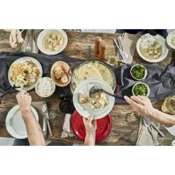 Staub Cocotte Rotonda - 28 Cm, Ciliegia -Coltelli 424418232