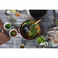 Staub Tegame Chistera Rotondo - 28 Cm, Granatina -Coltelli 424419717