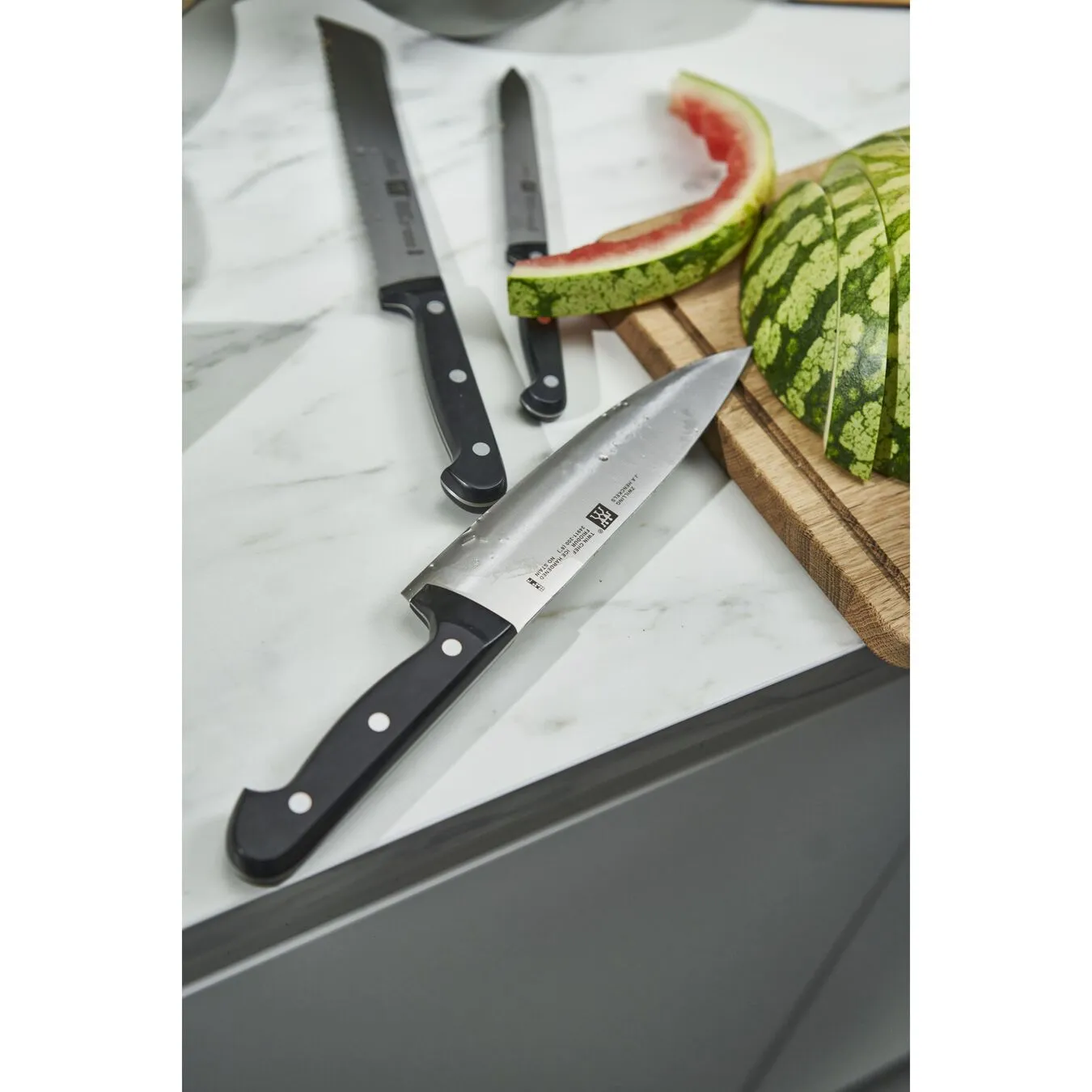 Zwilling Set Di Coltelli Con Ceppo - 9-pz., Antracite 3 Zwilling Set Di Coltelli Con Ceppo - 9-pz., Antracite - immagine 3