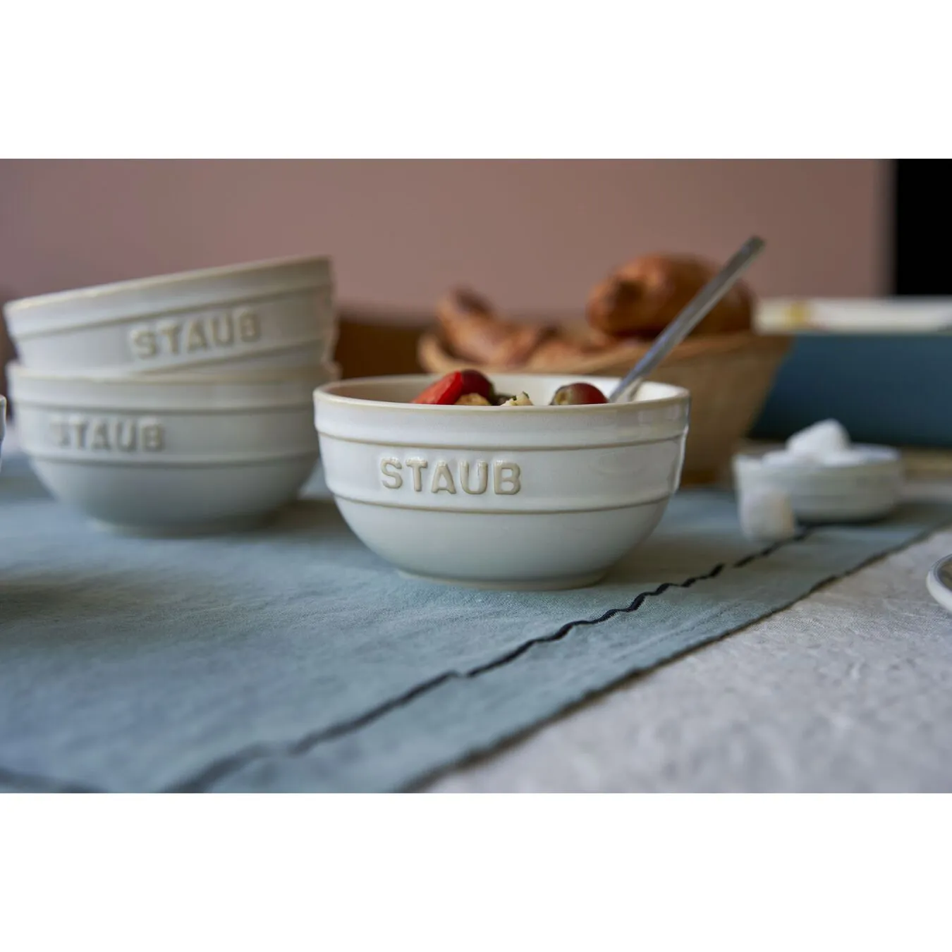 Staub Set Di Ciotole - 4-pz., Avorio 2 Staub Set Di Ciotole - 4-pz., Avorio - immagine 2