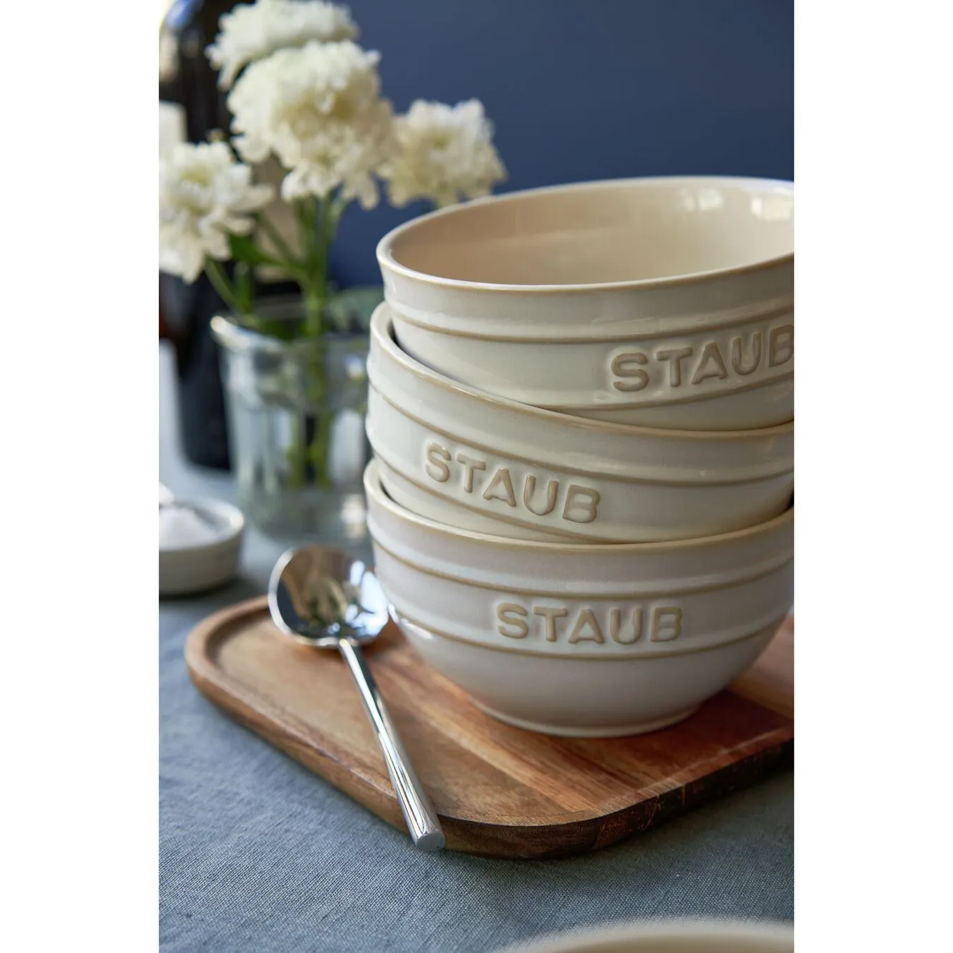 Staub Ciotola Rotonda - 14 Cm, Avorio 4 Staub Ciotola Rotonda - 14 Cm, Avorio - immagine 4