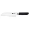 Zwilling Coltello Santoku Liscio - 18 Cm, Nero
