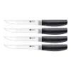 Zwilling Set Da Bistecca Liscio, Nero