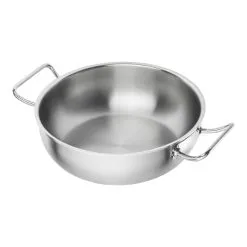 Zwilling Wok - 30 Cm, 18/10 Acciaio Inossidabile