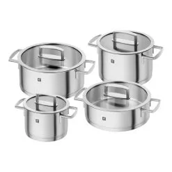 Zwilling Set Di Pentole - 4-pz., 18/10 Acciaio Inossidabile