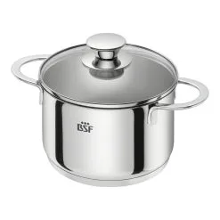 BSF Set Di Pentole - 5-pz., 18/10 Acciaio Inossidabile 8 BSF Set Di Pentole - 5-pz., 18/10 Acciaio Inossidabile -Coltelli 74013 160 0 1