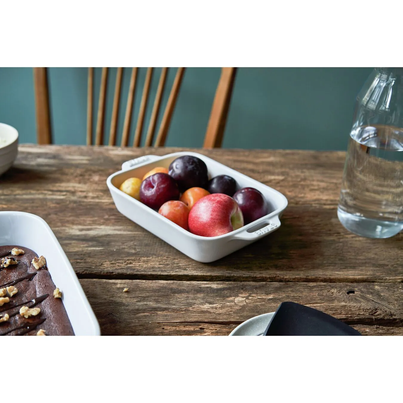 Staub Pirofila Rettangolare - 20 X 16 Cm, Colore Bianco Puro 4 Staub Pirofila Rettangolare - 20 X 16 Cm, Colore Bianco Puro - immagine 4