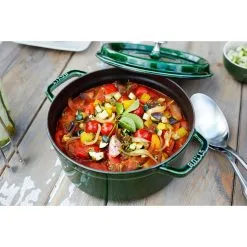Staub Cocotte Rotonda - 26 Cm, Basilico -Coltelli 750032316