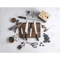 Zwilling Set Di Coltelli Con Ceppo - 7-pz., Nero -Coltelli 750038668