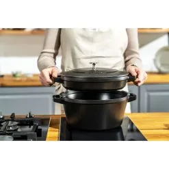 Staub Set Di Pentole - 2-pz., Ghisa -Coltelli 750044634