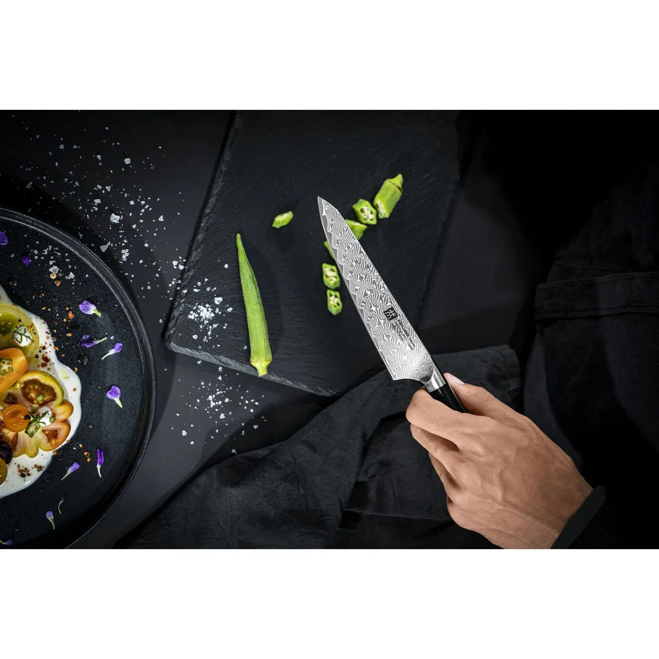 Zwilling Coltello Chef Compact Liscio - 14 Cm, Marrone 3 Zwilling Coltello Chef Compact Liscio - 14 Cm, Marrone - immagine 3