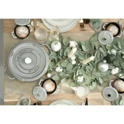 Staub Cocotte Rotonda - 26 Cm, Colore Grigio Grafite -Coltelli 750047422